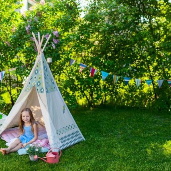 Dětské tepee design tyrkys Dětské tepee design tyrkys-SLEVA Dětské tepee design tyrkys-SLEVA