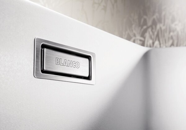 Blanco Pleon 8, silgranitový dřez 700x510x220 mm, 1-komorový, černá, BLA-525957