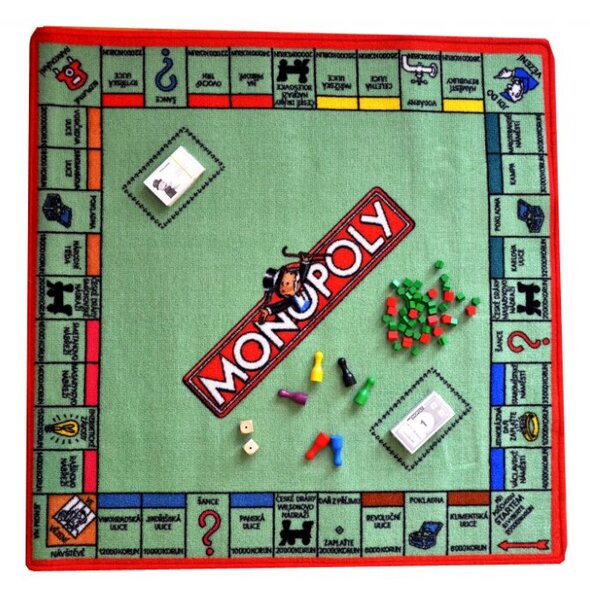 Dětský koberec Monopoly Monopoly Monopoly