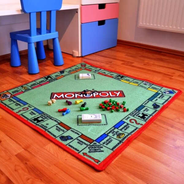 Dětský koberec Monopoly Monopoly Monopoly