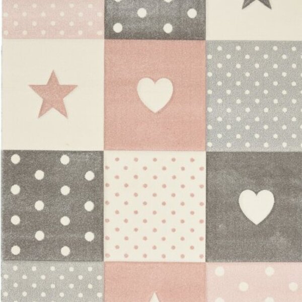 Dětský koberec Kiddy 20339/255 Star 120 x 170 cm - SLEVA 120 x 170 cm - SLEVA
