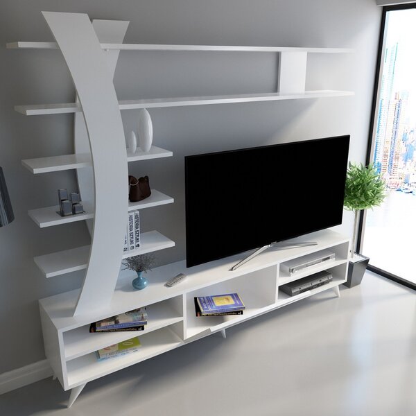 Kalune Design Obývací stěna DURU 180 cm bílá