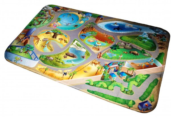 Dětský koberec Ultra Soft ZOO 70 x 95 cm (88005) - SLEVA 70 x 95 cm (88005) - SLEVA