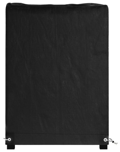 Plachta na zahradní nábytek s 8 očky 125x55x75 cm obdélníková 319286