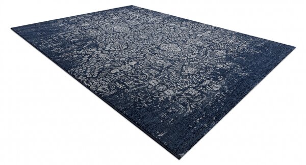 Kusový koberec vlněný JADE 45008/500 OSTA Ornament modrý béžový Rozměr: 160x230 cm