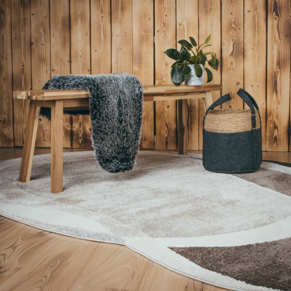 Kusový koberec Frisco 286 taupe 160 x 230 cm 160 x 230 cm