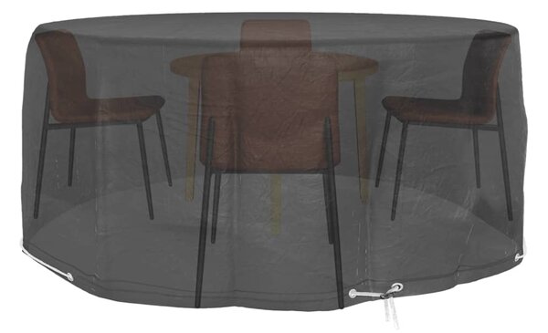 Plachta na zahradní nábytek 10 oček Ø 260 x 90 cm kulatá 319303