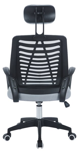 Ergonomická kancelářská židle SONA - šedá síťovina