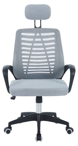 Ergonomická kancelářská židle SONA - šedá síťovina