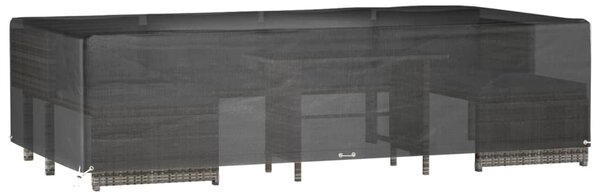 Plachta na zahradní nábytek s 12 očky 315x160x75 cm obdélníková 319309
