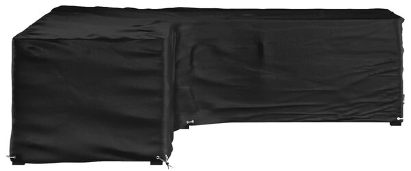 Plachta na zahradní nábytek tvar L 16 oček 285 x 285 x 70 cm 319319