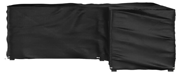 Plachta na zahradní nábytek tvar L 16 oček 285 x 285 x 90 cm 319320