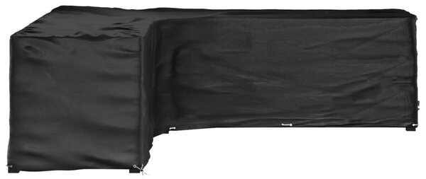 Plachta na zahradní nábytek tvar L 20 oček 300 x 300 x 90 cm 319322