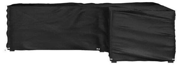 Plachta na zahradní nábytek tvar L 16 oček 285 x 285 x 70 cm 319319