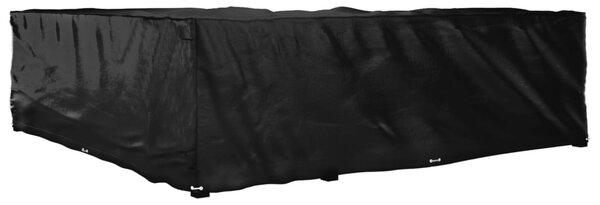 Plachta na zahradní nábytek tvar L 20 oček 300 x 300 x 90 cm 319322