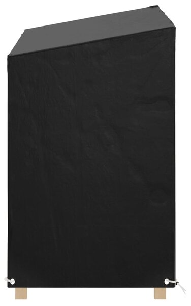 Plachta na zahradní houpačku 8 oček 125 x 90 x 135/165 cm PE 319327
