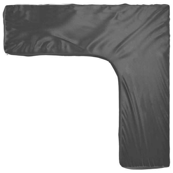 Plachta na zahradní nábytek tvar L 20 oček 300 x 300 x 90 cm 319322