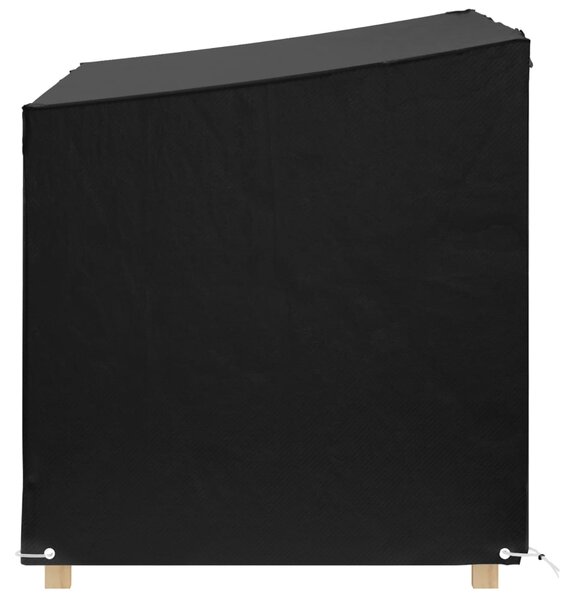 Plachta na zahradní houpačku 12 oček 215 x 150 x 130/150 cm PE 319330