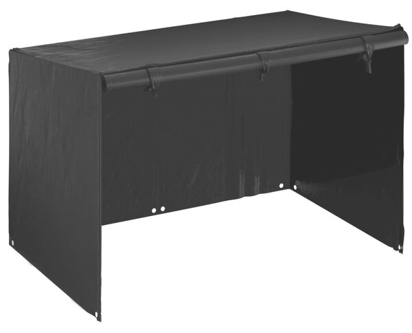 Plachta na zahradní houpačku 12 oček 215 x 150 x 130/150 cm PE 319330