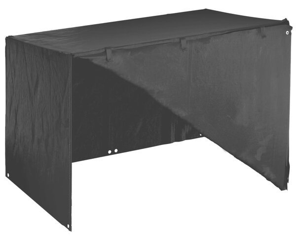 Plachta na zahradní houpačku 12 oček 215 x 150 x 130/150 cm PE 319330