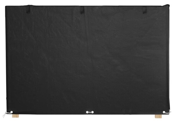 Plachta na zahradní houpačku 12 oček 215 x 150 x 130/150 cm PE 319330