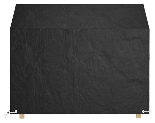 Plachta na zahradní lavici 8 oček 160 x 70 x 70/88 cm PE 319339