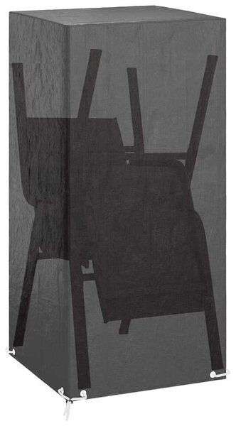 Plachta na zahradní židle s 8 očky 75 x 70 x 140 cm polyethylen 319337