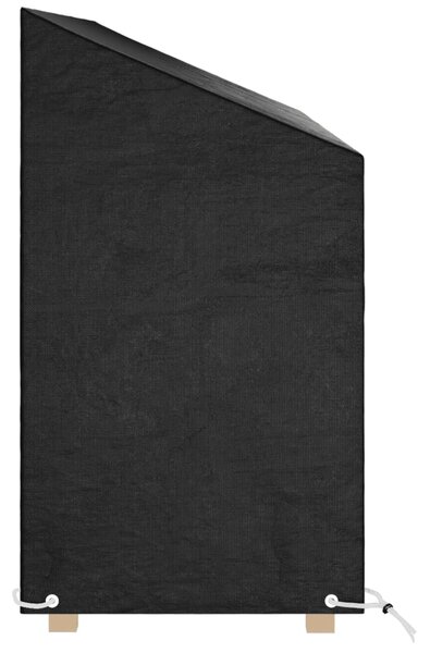 Plachta na zahradní lavici 8 oček 190 x 70 x 70/88 cm PE 319340