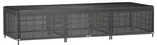 Plachta na zahradní lehátko s 12 očky 205x75x40 cm polyethylen 319342