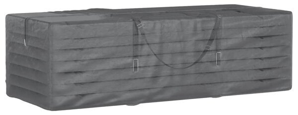 Úložný vak na zahradní podušky černý 135x40x55 cm polyethylen 319345