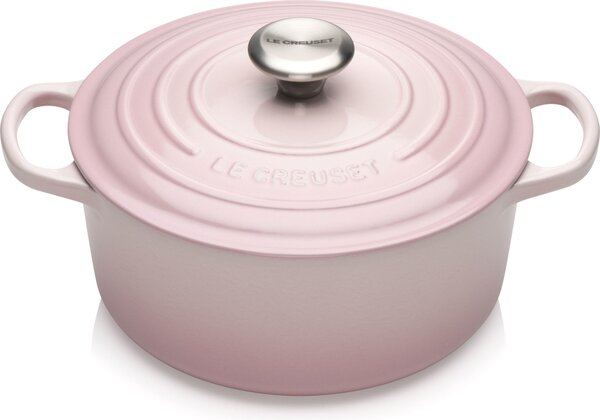 Le Creuset 21177207774430 Pekáč Signature 20 cm světle růžový