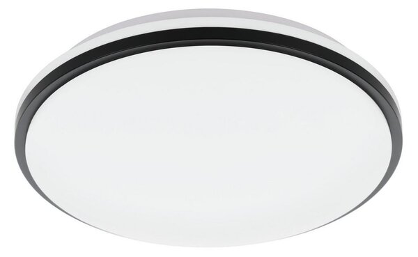 Eglo 900366 - LED Koupelnové stropní svítidlo PINETTO LED/15,6W/230V IP44 černá EG900366