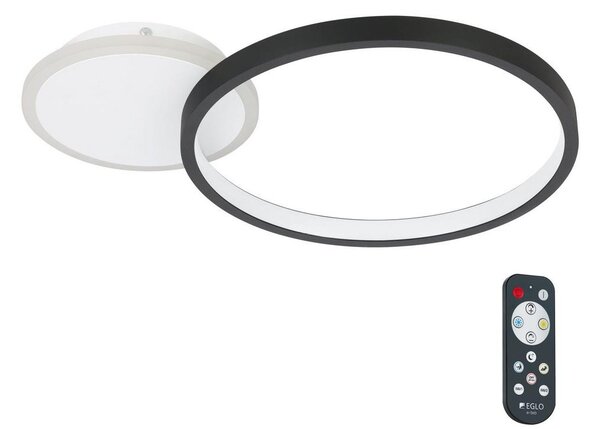 Eglo 900421 - LED Stmívatelné stropní svítidlo GAFARES LED/15W/230V černá + DO