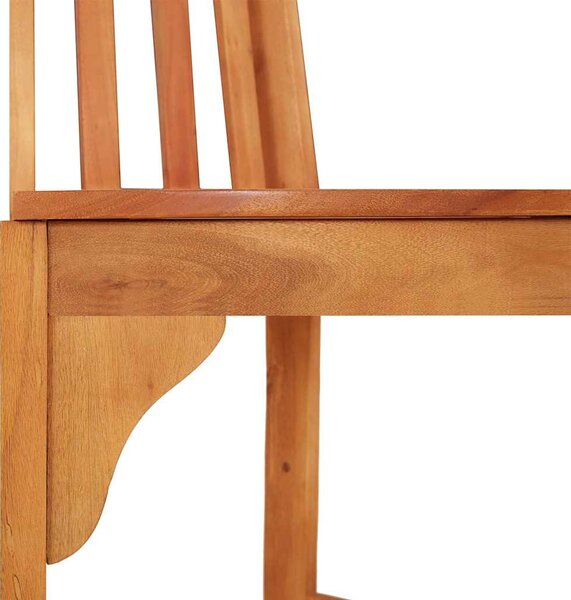 Půlkruhová lavice kolem stromu Ø 160 cm masivní eukalyptus 319423