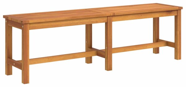 Zahradní lavice 150 x 35 x 45 cm masivní akáciové dřevo 319420