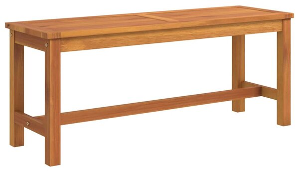 Zahradní lavice 110 x 35 x 45 cm masivní akáciové dřevo 319419