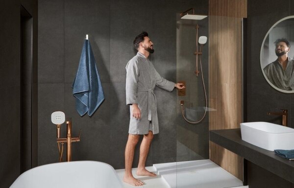 KFA Armatura 841-352-34 - Sprchová sada MALAGA rose gold