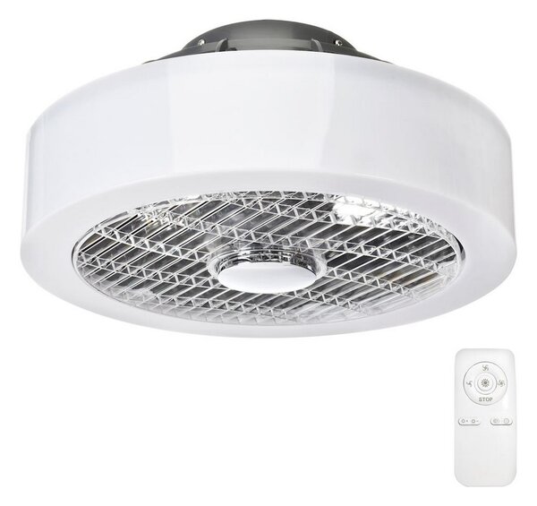 Milagro LED Stmívatelné stropní svítidlo s ventilátorem LED/45W/230V MI0832