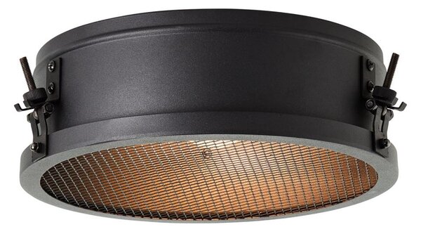 Brilliant - Stropní svítidlo ZOIS 1xE27/60W/230V pr. 30 cm černá