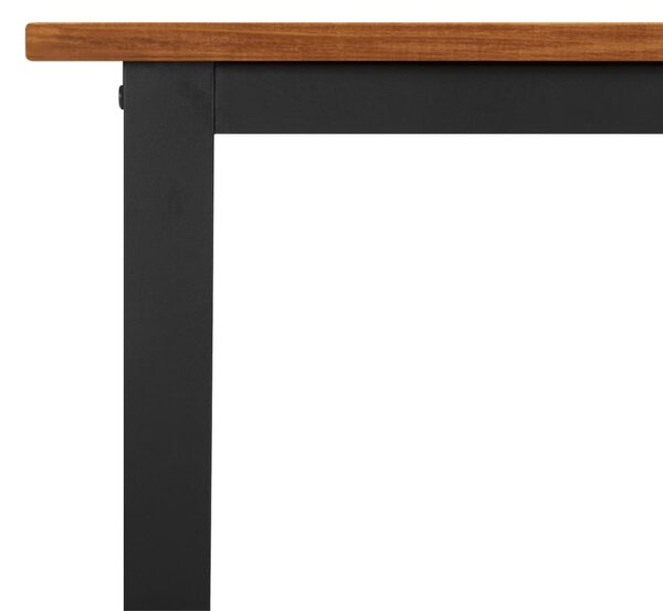 Zahradní stůl s nohami ve tvaru U 160x80x75 cm masivní akácie 319512