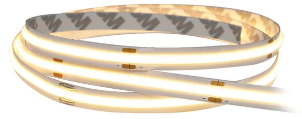 SOLIGHT LED COB pásek, 50m, teplá bílá, 10W/m, 1000lm/m, 8mm