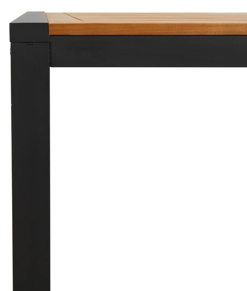 Zahradní stůl s nohami ve tvaru U 180x90x75 cm masivní akácie 319517
