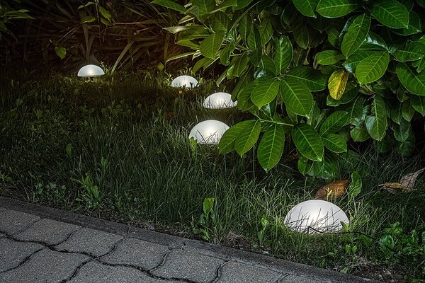 Rabalux TREPPIO LED Solární svítidlo 5xLED/0,2W/1,2V IP44 600 mAh