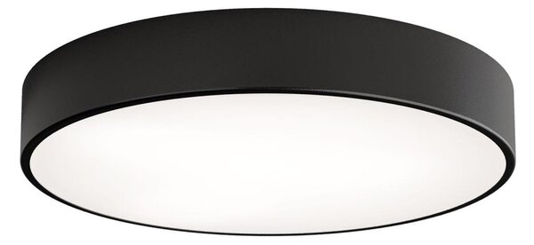 Koupelnové stropní svítidlo se senzorem CLEO 4xE27/24W/230V pr. 50 cm IP54 černá