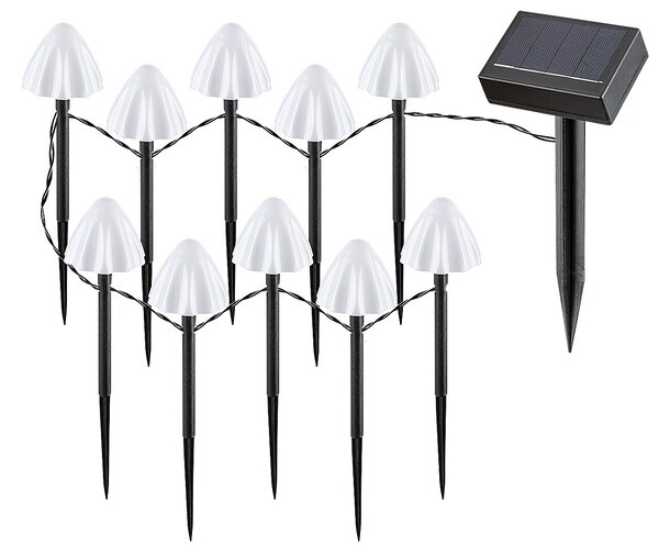 Rabalux SKADAR LED solární svítidlo 10xLED/0,2W/1,2V IP44 300 mAh