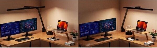 Sinclair - LED Stmívatelná stolní lampa LGS LED/18W/230V 2700-6500K CRI 95