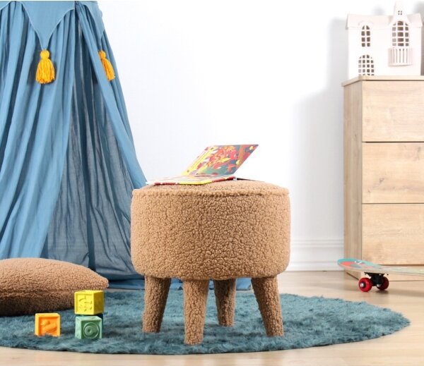 Taburet PIXI pr. 38 cm hnědá