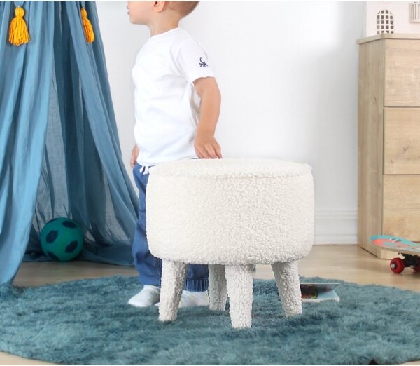 Taburet PIXI pr. 38 cm bílá
