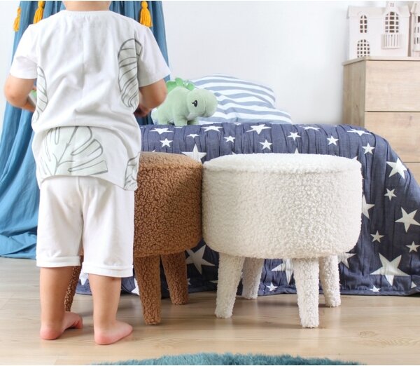 Taburet PIXI pr. 38 cm hnědá
