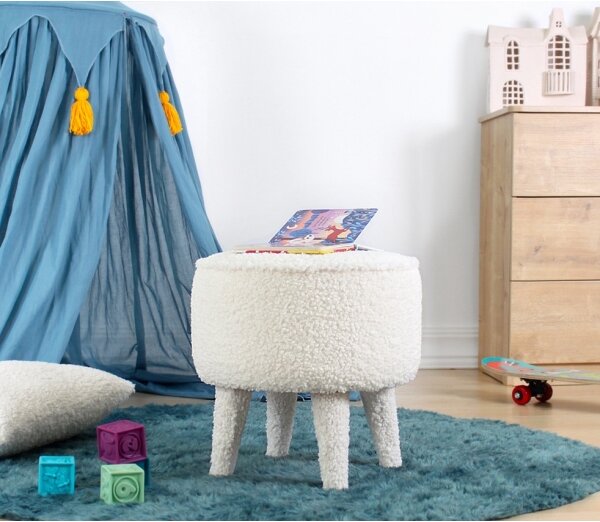 Taburet PIXI pr. 38 cm bílá